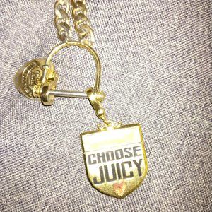 Vintage Gold tone Juicy Couture 16" necklace